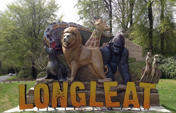 Longleat Entrance Letters - Longleat Safari Park 3D sign - The Grain - Theme Park Signage