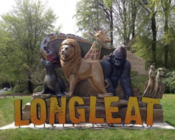 Longleat Entrance Letters - Longleat Safari Park 3D sign - The Grain - Theme Park Signage