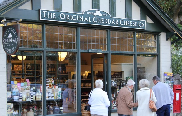Cheddar Cheese co - Cheddar Gorge - Shop Fascia Sign