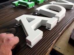 Treetop Adventure Golf - LED Backlit Letters - HDU letters 25mm