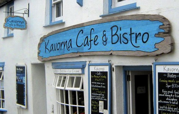 Sandblasted Cedar Shop Front signage with colour fill