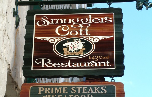 CNC and sandblasted outdoor display signage