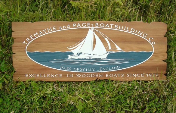 CNC and sandblasted signage for 