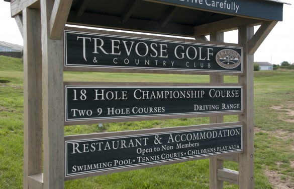 outdoor display signage for 